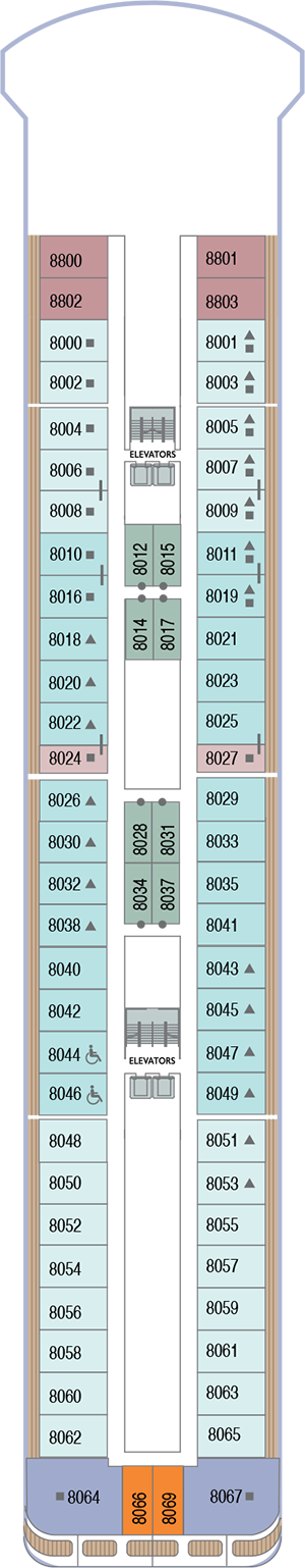 Plan for Deck 8