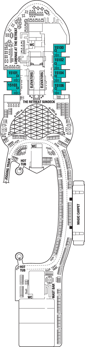 Plan for Deck 16
