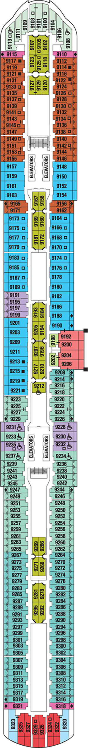 Plan for Deck 9