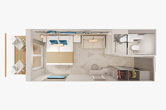 Sample Cabin Image for Category Code BB (Balcony)