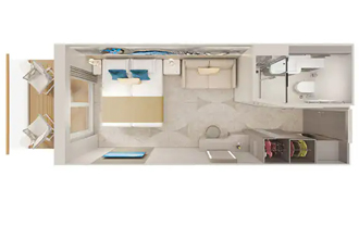 Sample Cabin Image for Category Code O2 (Oceanview)