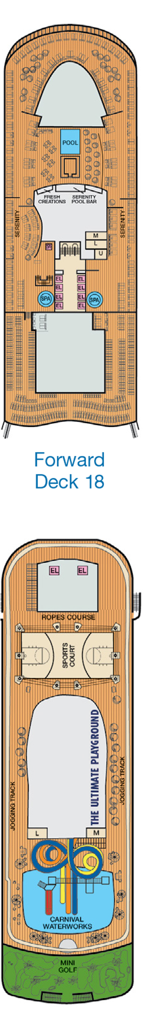 Plan for Deck 18