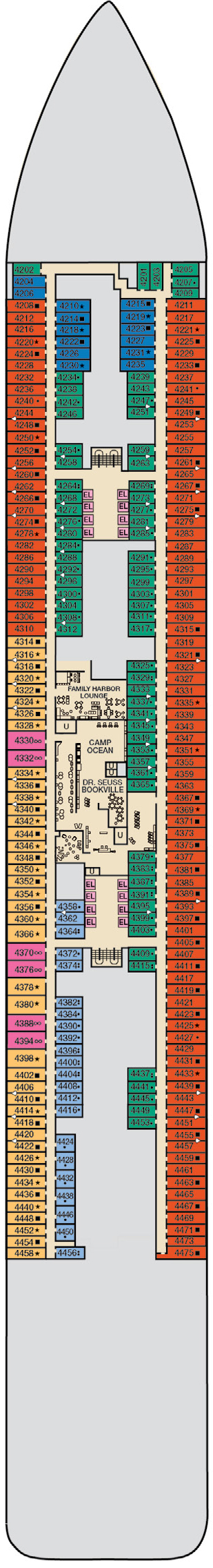 Plan for Deck 4