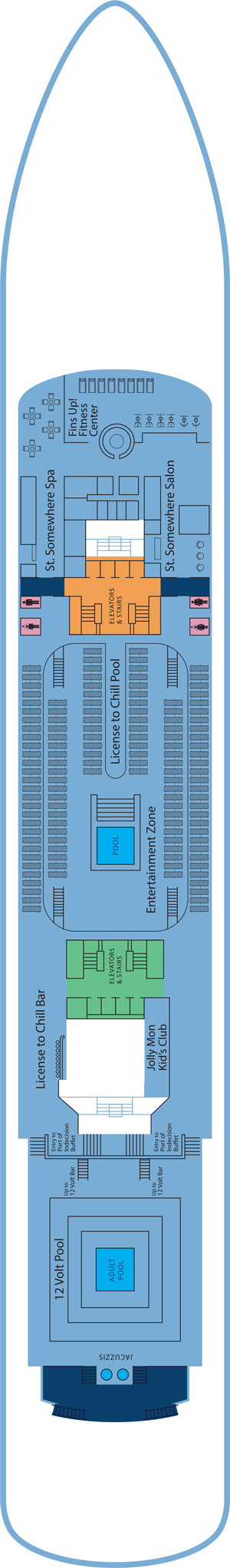 Plan for Deck 11