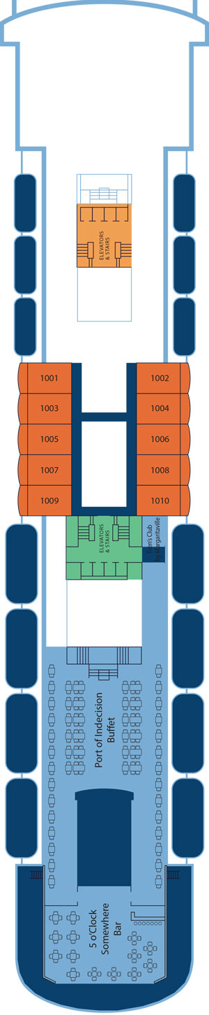 Plan for Deck 10