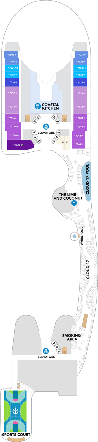 Plan for Deck 17