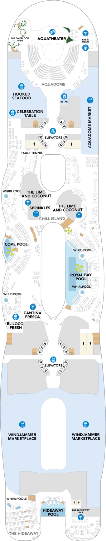 Plan for Deck 15
