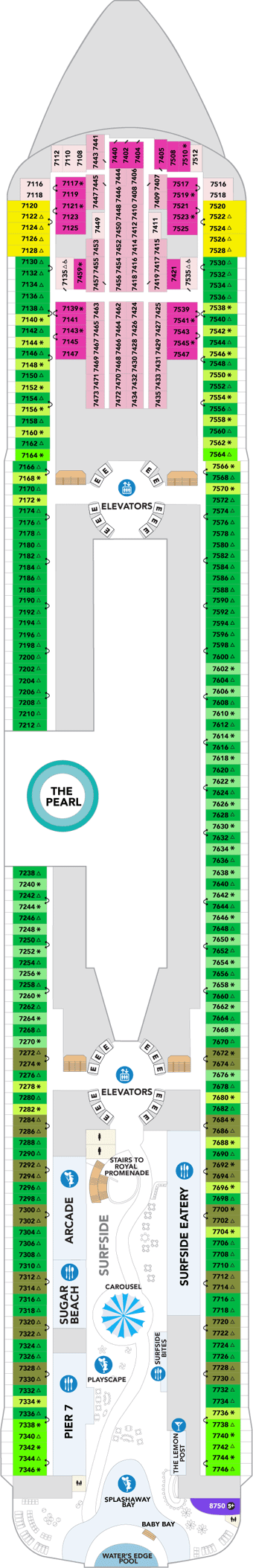 Plan for Deck 7