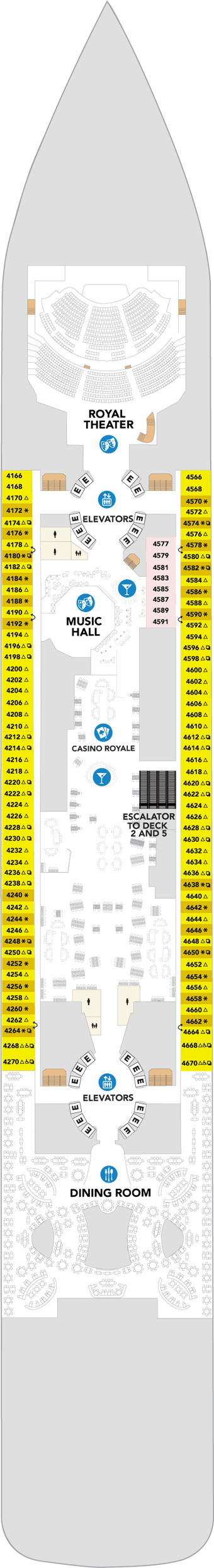 Plan for Deck 4