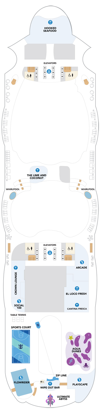 Plan for Deck 16
