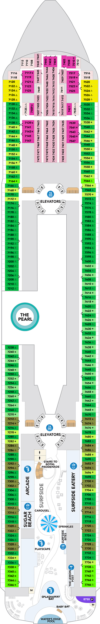 Plan for Deck 7
