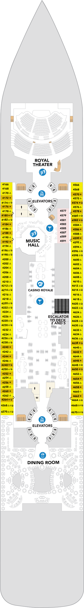 Plan for Deck 4