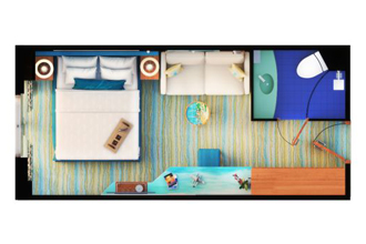 Sample Cabin Image for Category Code 236 (Picturesque Ocean View Stateroom)