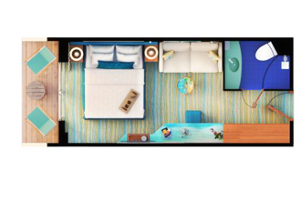 Sample Cabin Image for Category Code 229 (Partial View Balcony)