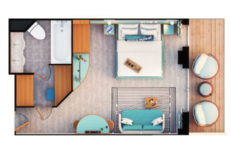 Sample Cabin Image for Category Code 226 (Grand Terrace Suites)