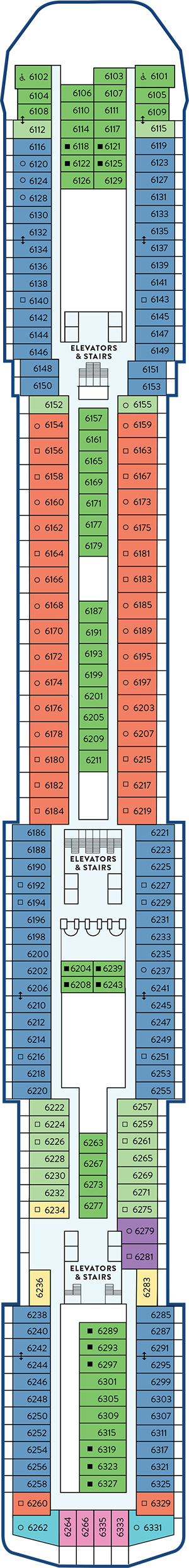 Plan for Deck 6