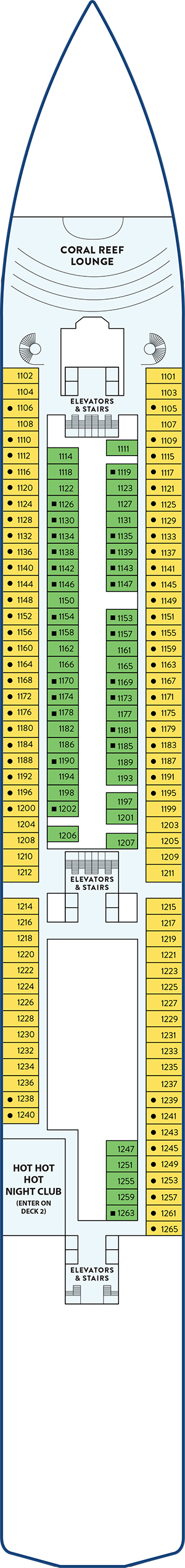Plan for Deck 1