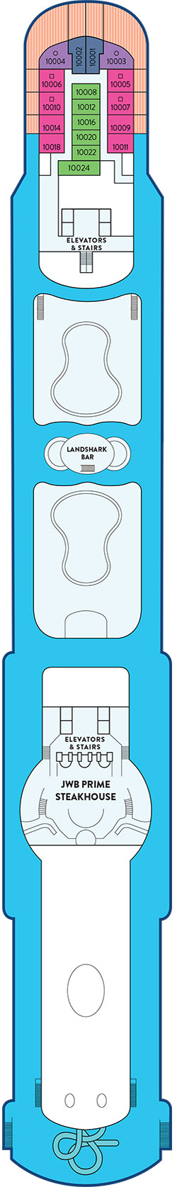 Plan for Deck 10
