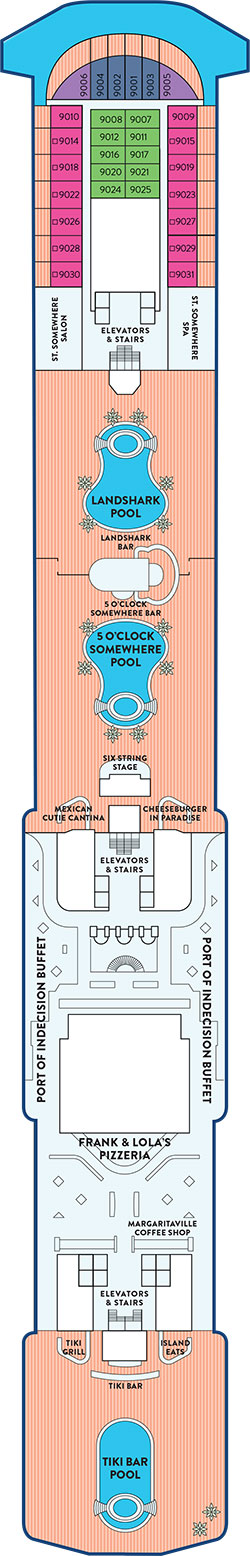 Plan for Deck 9