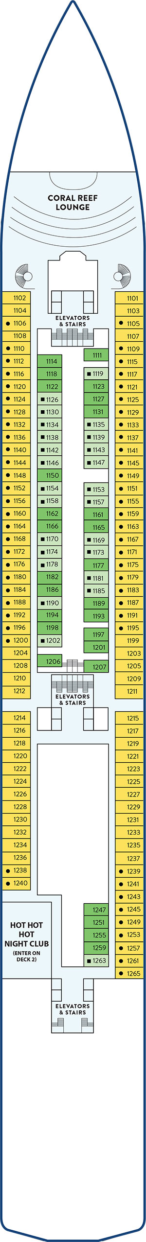 Plan for Deck 1