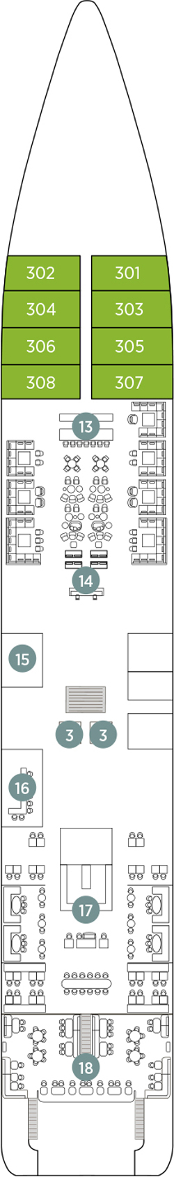 Plan for Emerald Deck