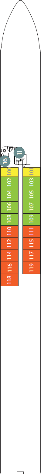 Plan for 1-Riviera Deck