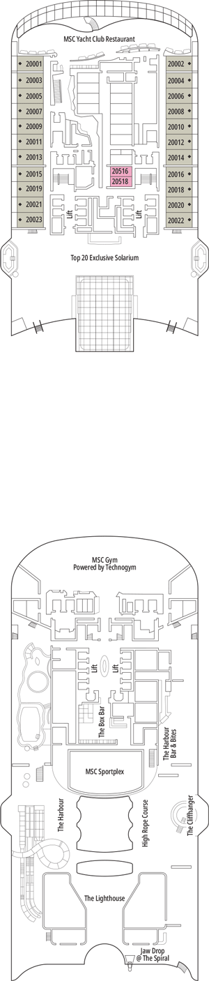 Plan for Deck 20