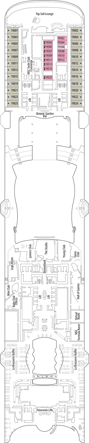 Plan for Deck 19