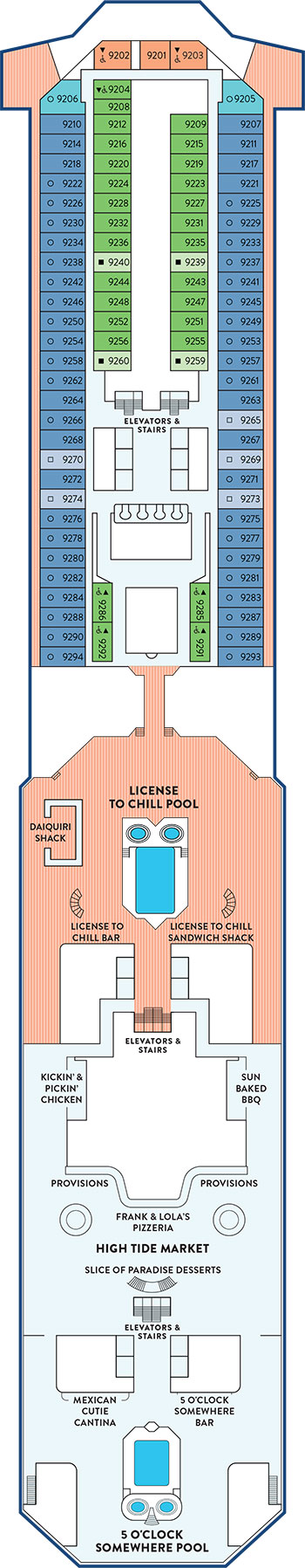 Plan for Deck 9