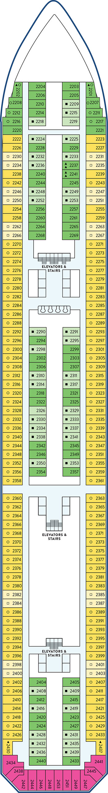 Plan for Deck 2