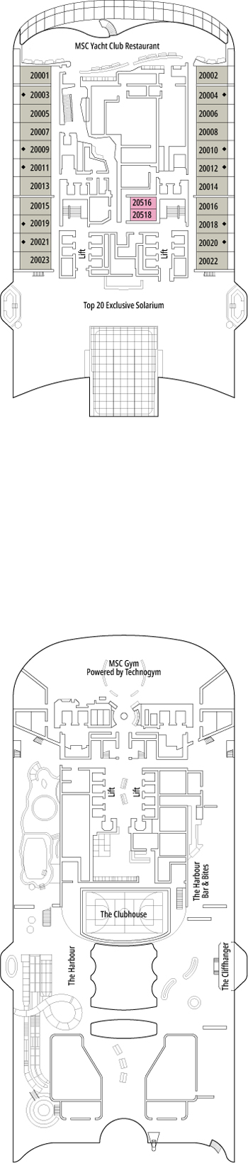 Plan for Deck 20