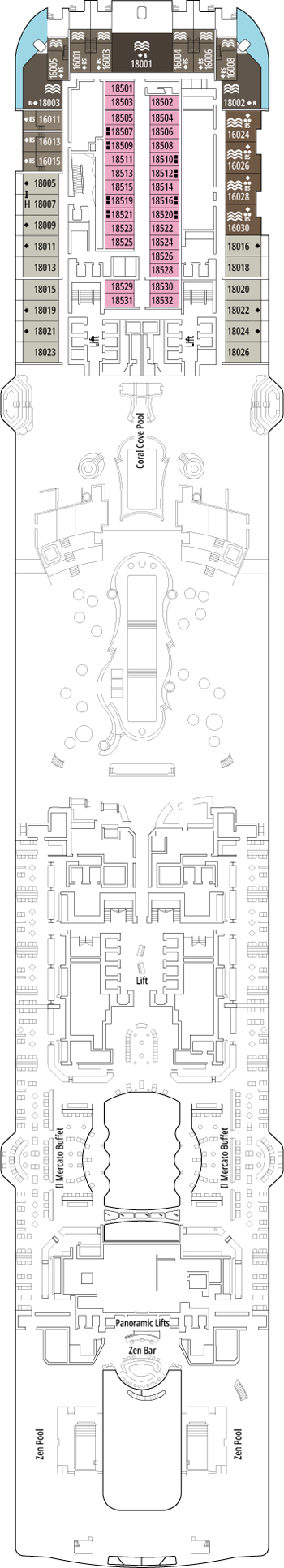 Plan for Deck 18