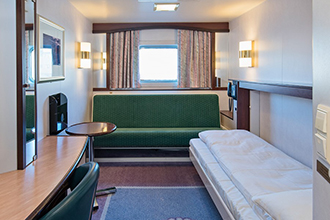 Sample Cabin Image for Category Code N2 (Polar Outside- Outside cabin)