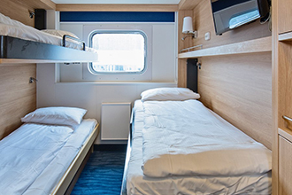 Sample Cabin Image for Category Code O3 (Polar Outside- Outside cabin)