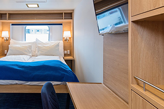 Sample Cabin Image for Category Code P2D (Arctic Superior- Outside cabin)