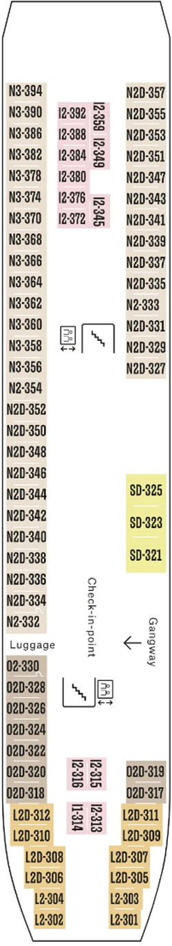Plan for Deck 3