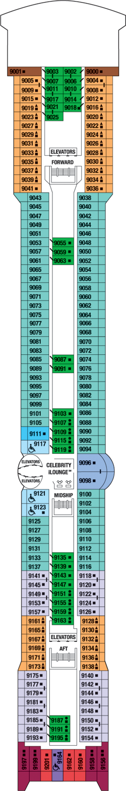 Plan for Deck 9