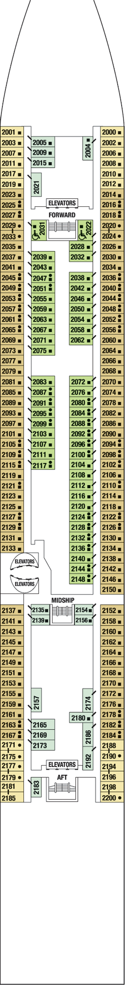 Plan for Deck 2
