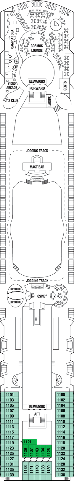 Plan for Deck 11