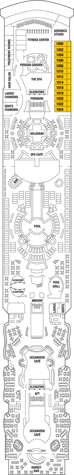 Plan for Deck 10