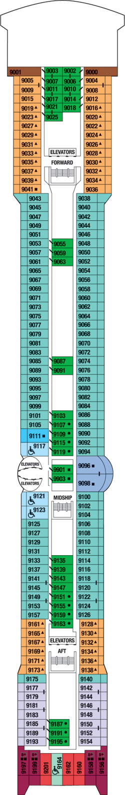 Plan for Deck 9