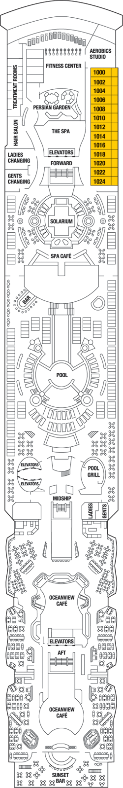 Plan for Deck 10