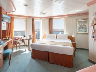 Sample Cabin Image for Category Code MS (Mini Suite with ocean view balcony)