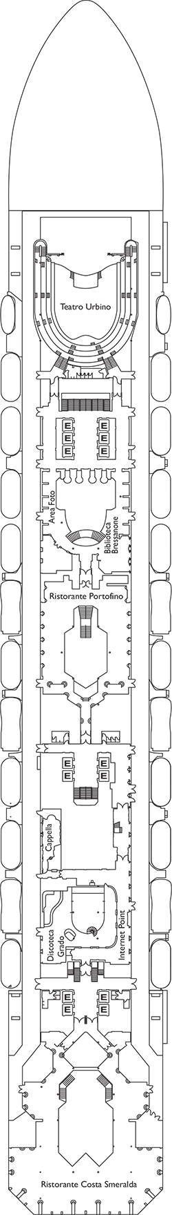 Plan for 4 - Michelangelo Deck
