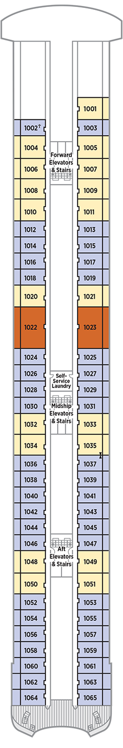 Plan for 10 - Penthouse Deck