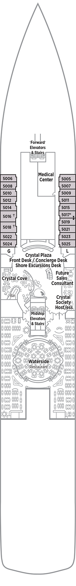 Plan for 5 - Crystal Deck