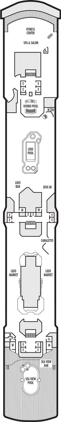Plan for 9 - Lido Deck