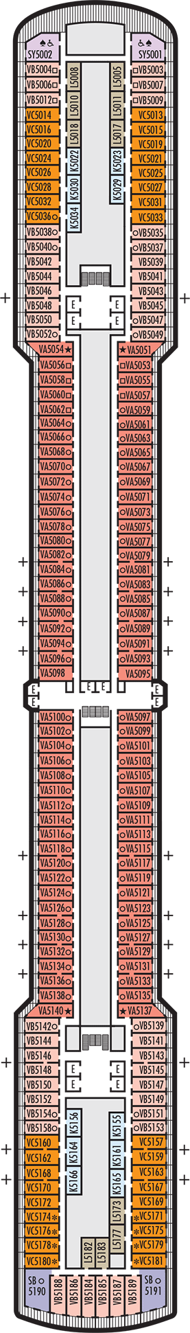 Plan for 5 - Verandah Deck