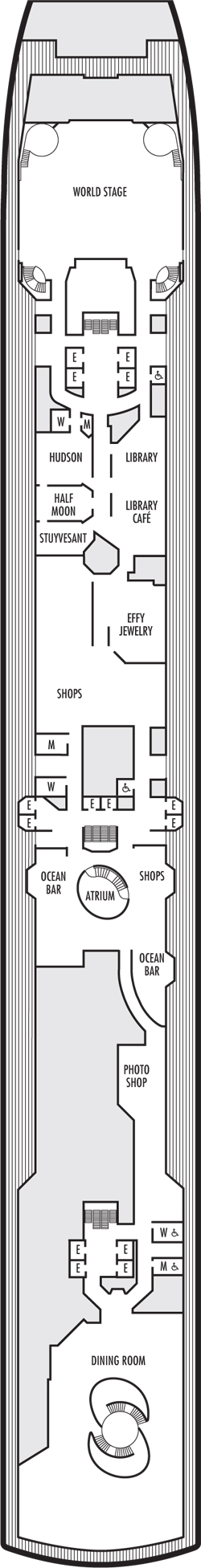 Plan for 3 - Promenade Deck