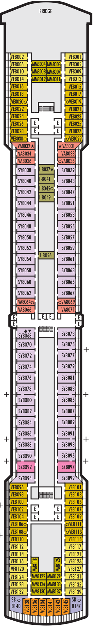Plan for 8 - Navigation Deck